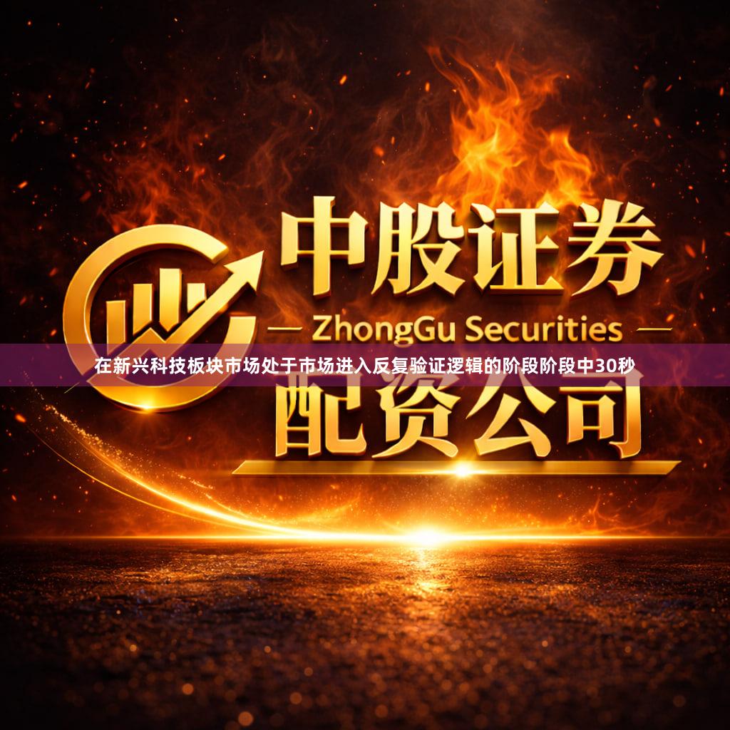 在新兴科技板块市场处于市场进入反复验证逻辑的阶段阶段中30秒