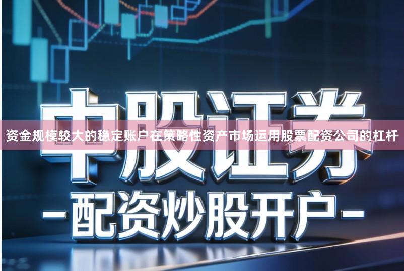 资金规模较大的稳定账户在策略性资产市场运用股票配资公司的杠杆
