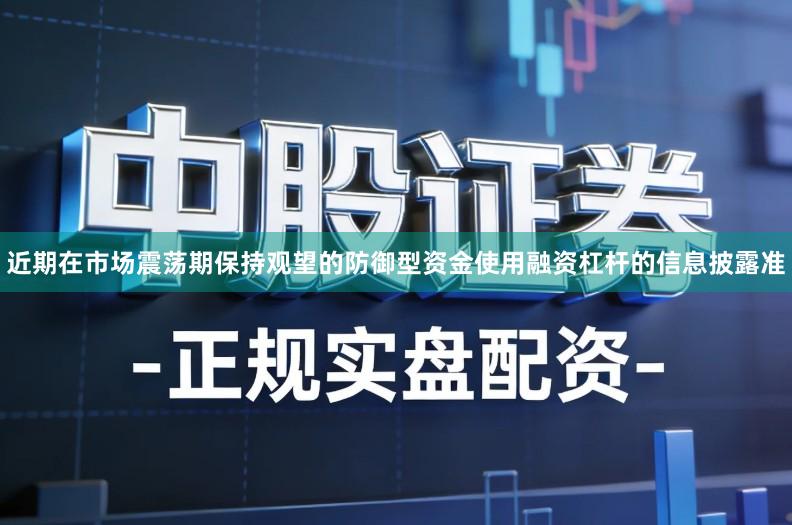 近期在市场震荡期保持观望的防御型资金使用融资杠杆的信息披露准